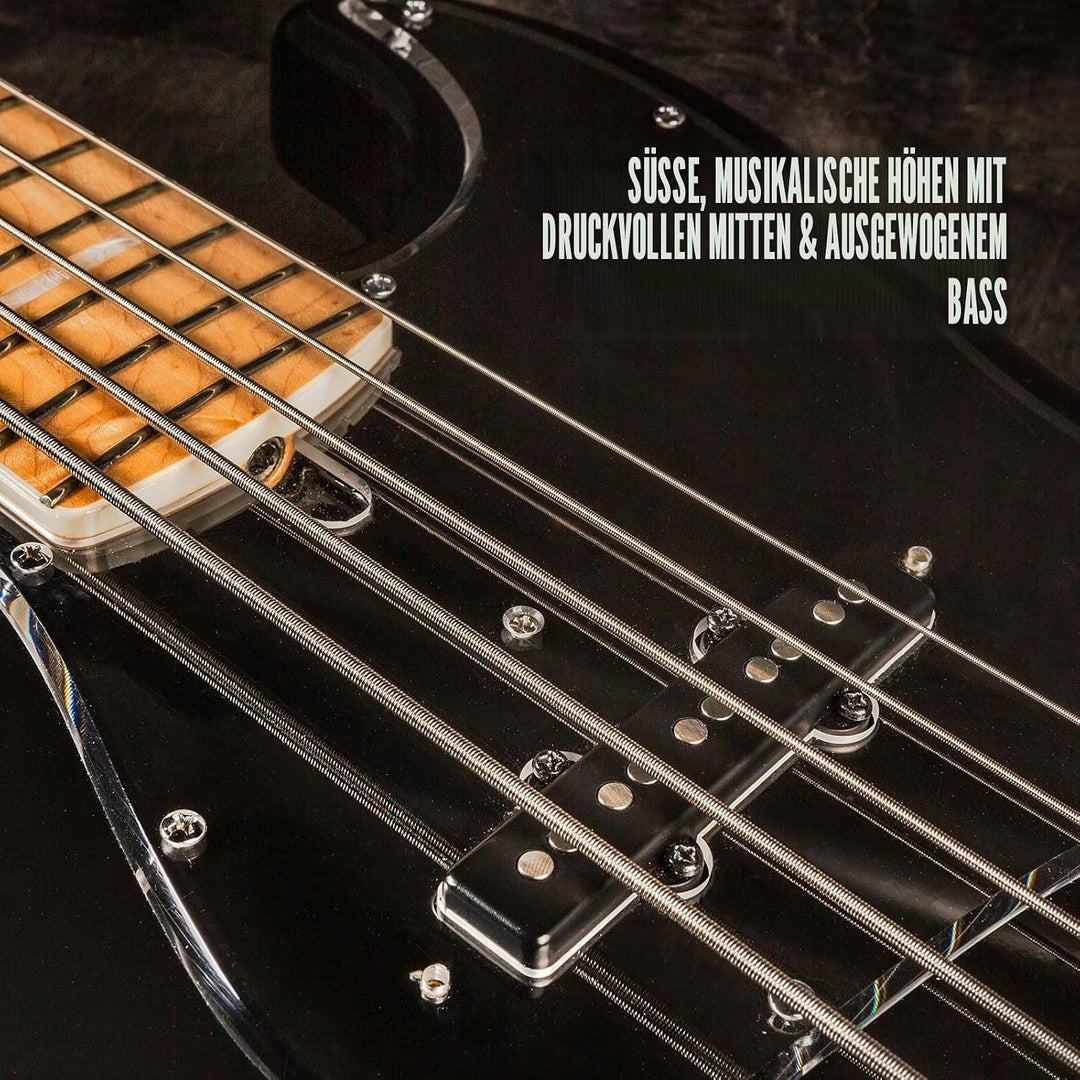 Jim Dunlop DBSBN40120 Superhelle Nickel-Basssaite Lt-5 / Kontrabass 40 - 120 Nickel Plated Steel, 40