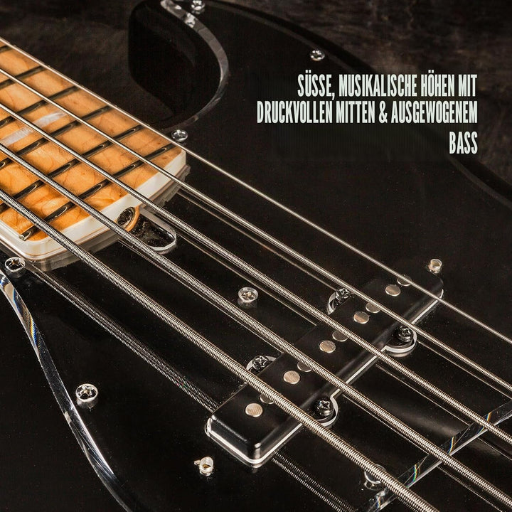 Jim Dunlop DBSBN40120 Superhelle Nickel-Basssaite Lt-5 / Kontrabass 40 - 120 Nickel Plated Steel, 40