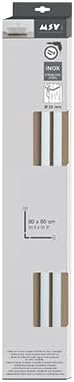 MSV Eck Duschstange 80x80cm aus Aluminium in weiss, 80x80x2.5 cm, White, 80x2.5x2.5 cm White 80x2.5x
