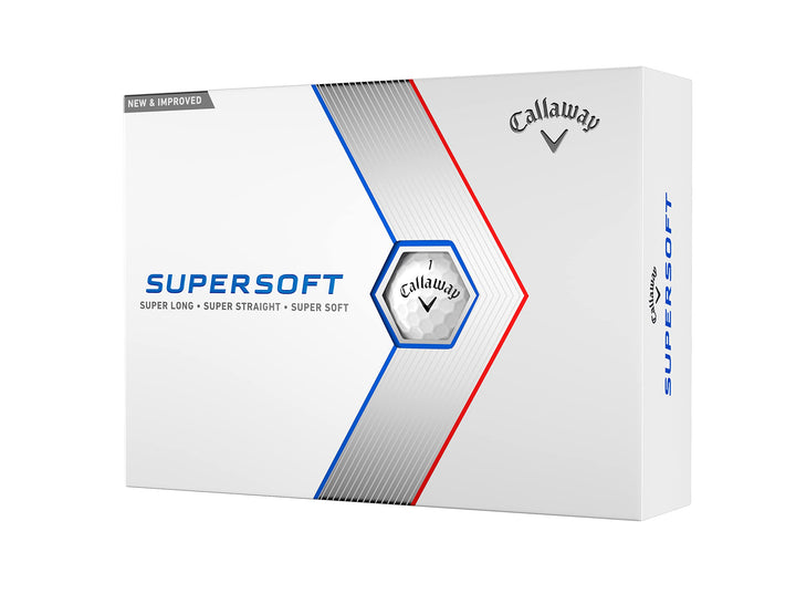 Callaway Supersoft Golfbälle 2023 Weiss, Weiss