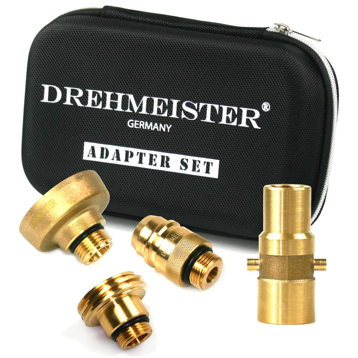 LPG Adapter Set M16 - extra lang - Tankadapter mit Etui - für Gasfahrzeuge - Alle Europa Autogas Ada