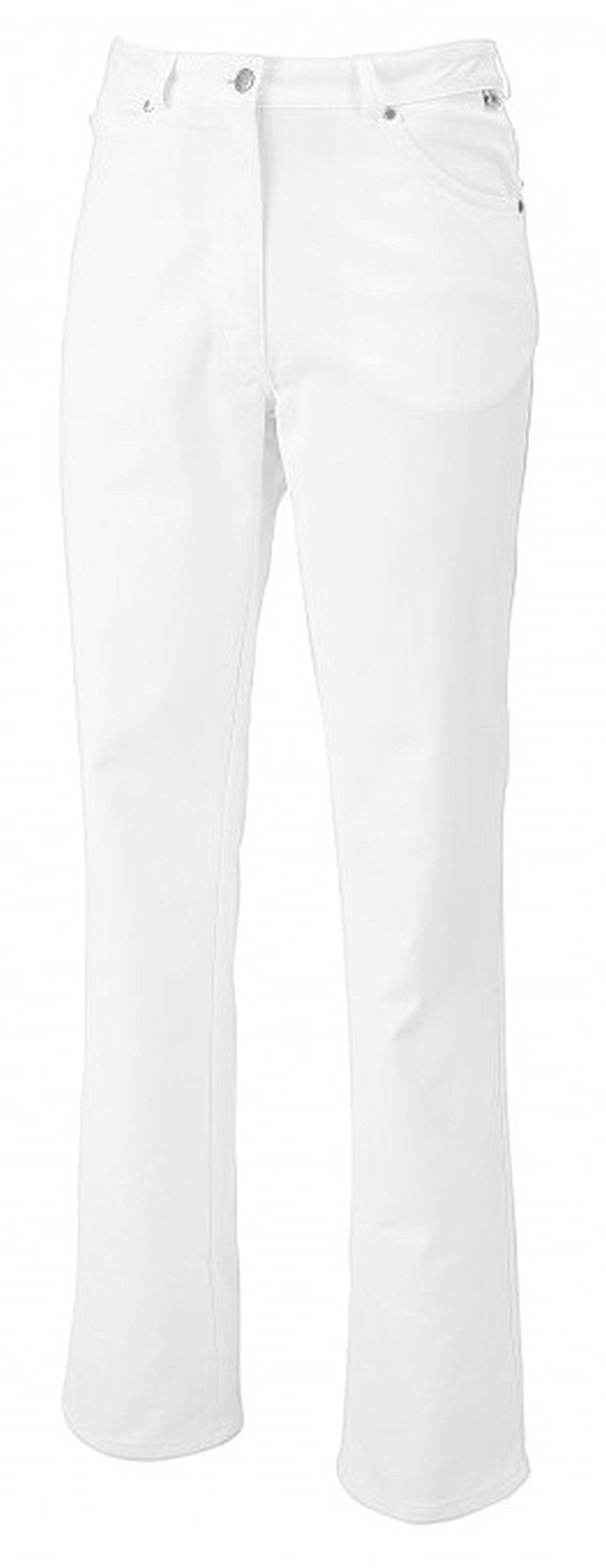 BP 1732-687-21-30/34 Jeans für Frauen, Stretch-Stoff, 300,00 g/m² Stoffmischung mit Stretch, weiss,