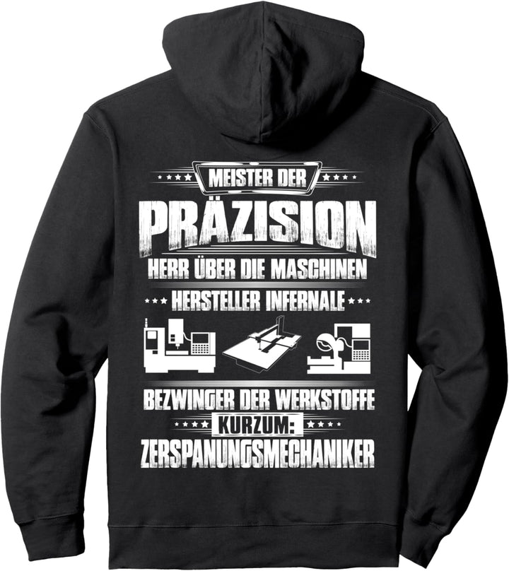 Bezwinger Der Werkstoffe Zerspanungsmechaniker Pullover Hoodie