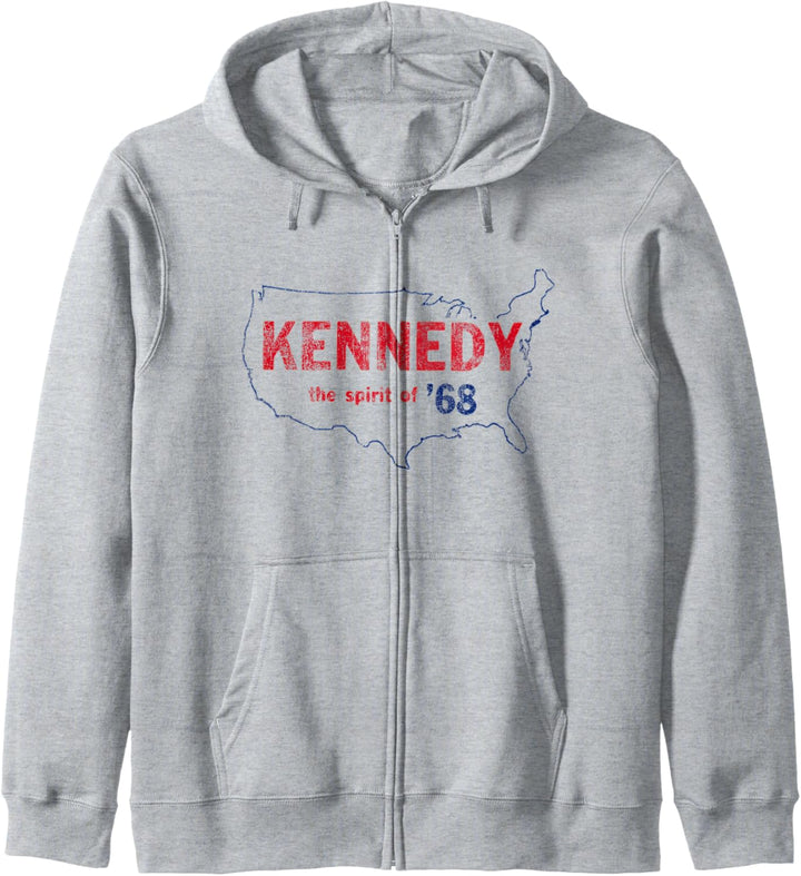 Retro 1968 Bobby Kennedy Shirt - RFK Robert Kennedy Kapuzenjacke