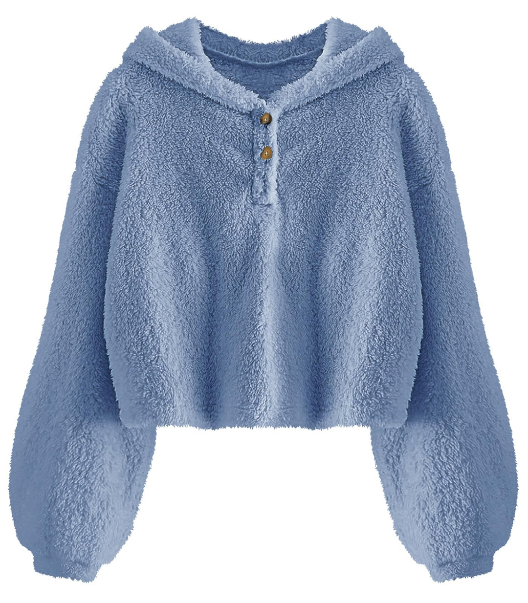 Imily Bela Kinder Mädchen Kapuzenpullover Fleece Hoodie Sherpa Sweatershirt Warm Teddy Pulli 11 Jahr