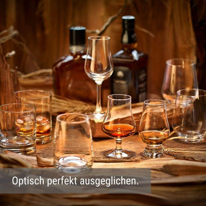 Stölzle Lausitz Nosing Glas 194 ml I Whisky Gläser 6er Set I Bleifreies Kristallglas I Hochwertiges