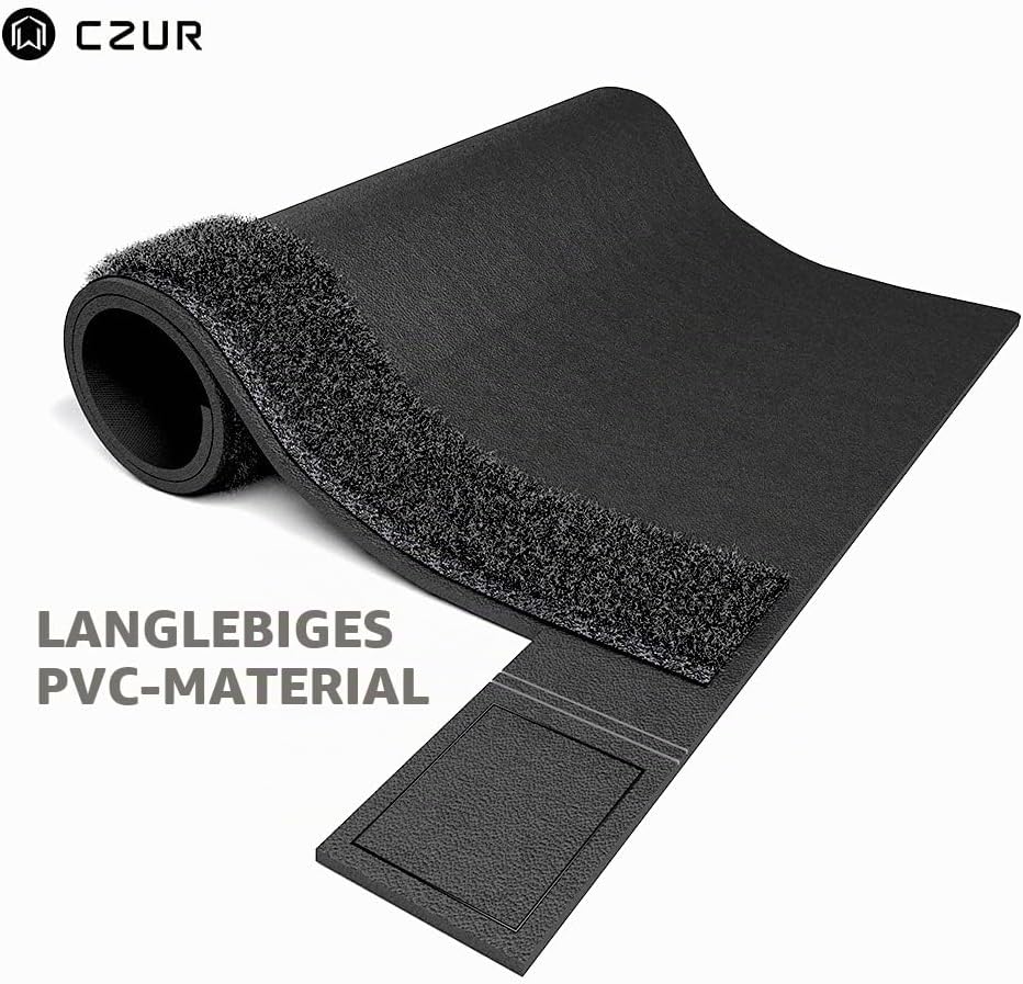 CZUR Assistive Cover 13,14 Zoll mit verstellbarem Hook &amp; Loop Wasserdicht, PVC-Materialabdeckung für