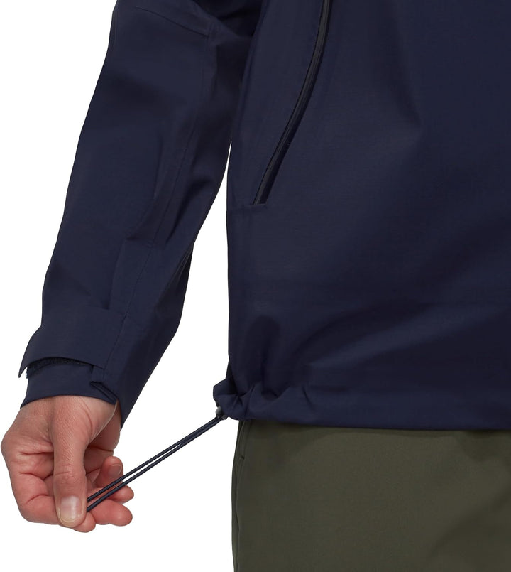 Mammut Damen Alto Guide Hooded Hardshelljacke mit Kapuze XS marine, XS marine