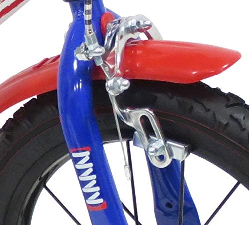 Denver Bike 15126 Rahmen und Gabel, Stahl, 35,6 cm, aufblasbare Reifen für Mountainbike, 2 Bremsen,