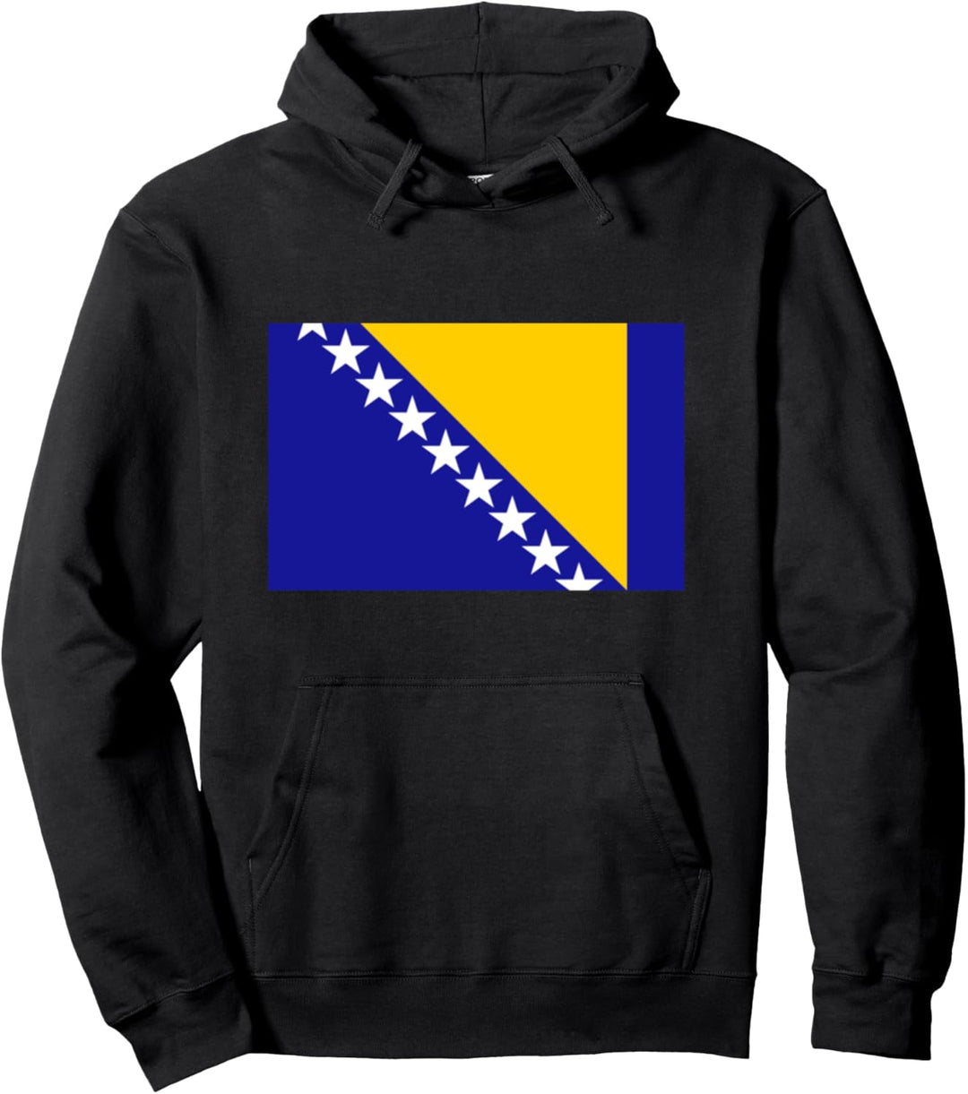 Bosnien Flagge Bosnische Farben Sarajevo Frauen Männer BIH Pullover Hoodie