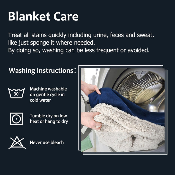 Kritter Planet wasserdichte Hundedecke, Urindichte Haustierdecke für Couchbett Welpen Katzen Fleece