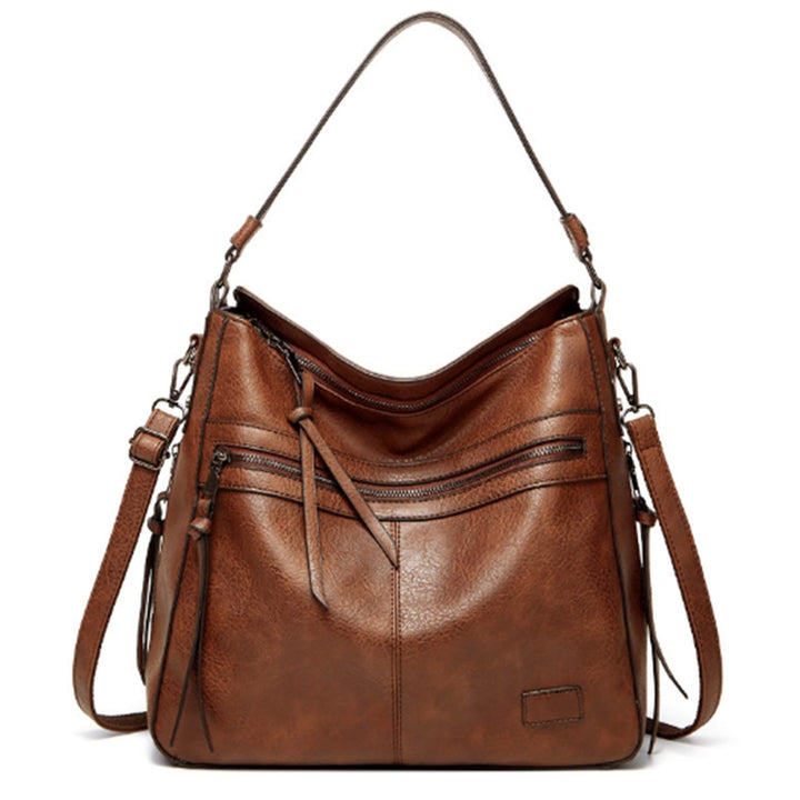 Sacmill Damen Handtasche PU Leder Umhängetasche Shopper Top-Griff Tragetaschen Elegant Schultertasch