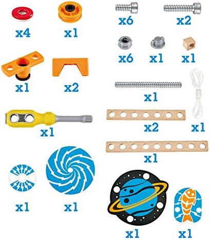 Hape Junior Inventor Magnetwissenschaftliches Labor Experimentierset, Mint-Spielzeug, ab 4 Jahre