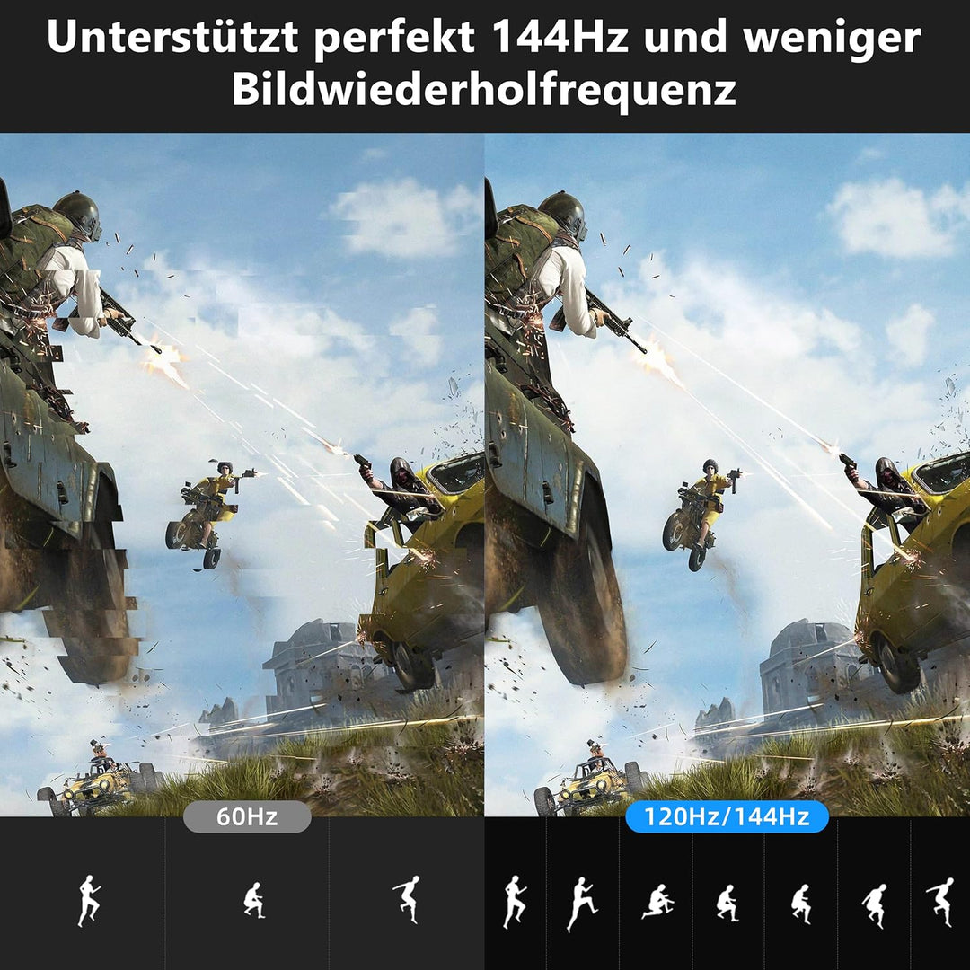 DGHUMEN 8K Glasfaserkabel HDMI 2.1 Kabel in der Wand 15meter 8K@60Hz 4K@120Hz Ultra High Speed 48Gbp