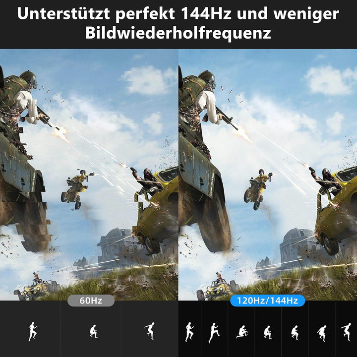 DGHUMEN 8K Glasfaserkabel HDMI 2.1 Kabel in der Wand 15meter 8K@60Hz 4K@120Hz Ultra High Speed 48Gbp