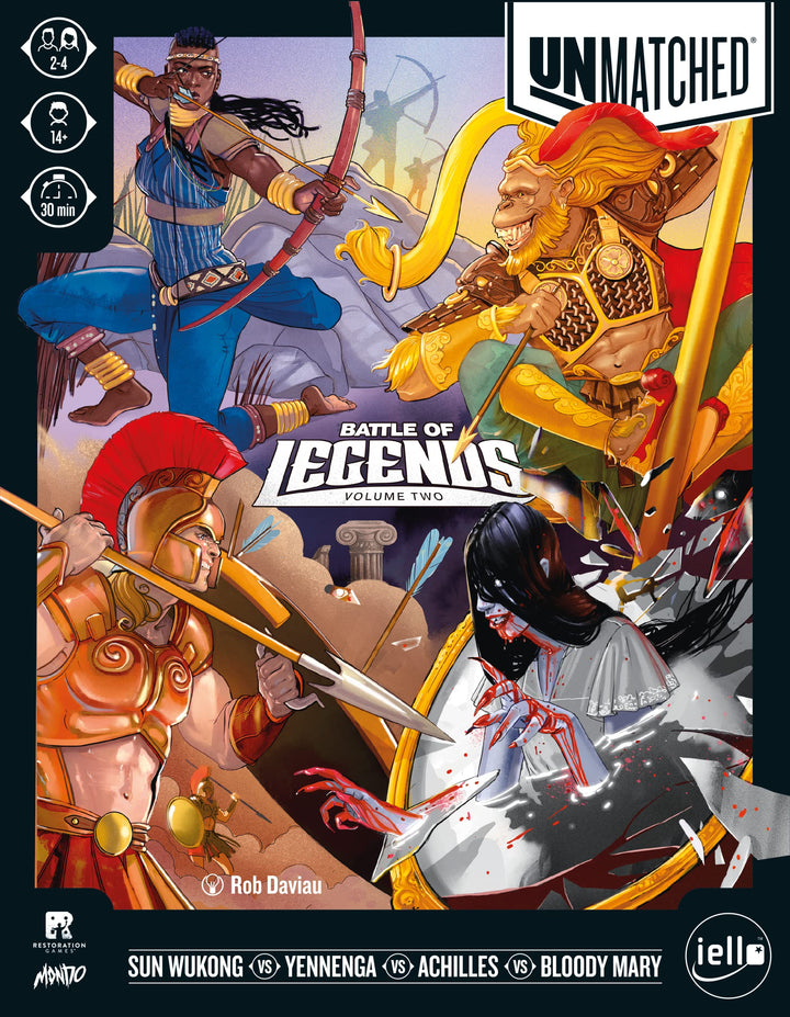Iello IEL51961 Unmatched: Battle of Legends Vol 2 (english)