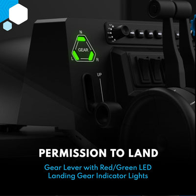 Honeycomb Aeronautical Bravo Throttle Quadrant with Auto Pilot & Annunciator Panel in aviation quali