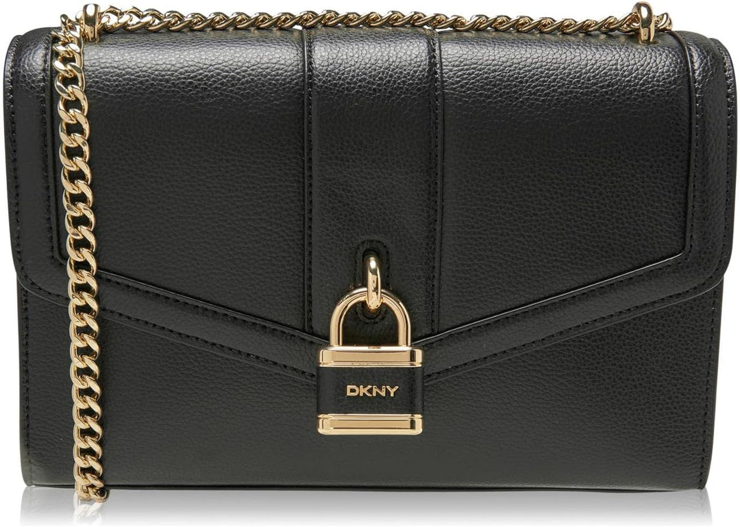DKNY Damen Ella Tragetasche Handtasche Schwarz ONE SIZE