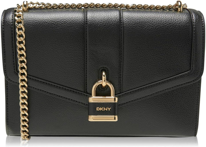 DKNY Damen Ella Tragetasche Handtasche Schwarz ONE SIZE