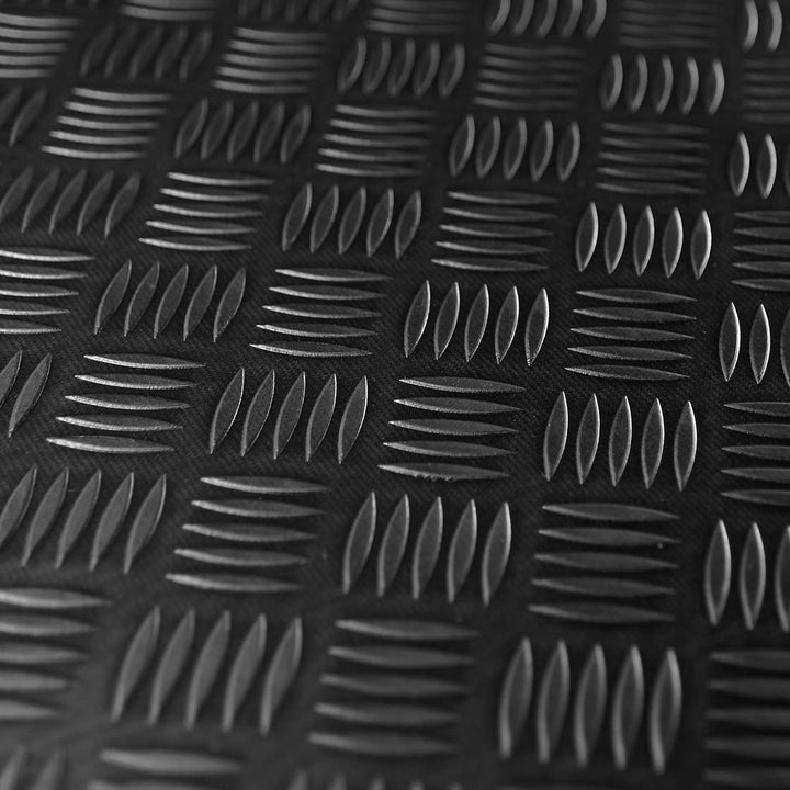 1m² Riffelblechgummimatte 1,60m x 0,63m, Stärke: 3mm, Premium Gummimatte 1m²: 1,60m x 0,63m, 1m²: 1,