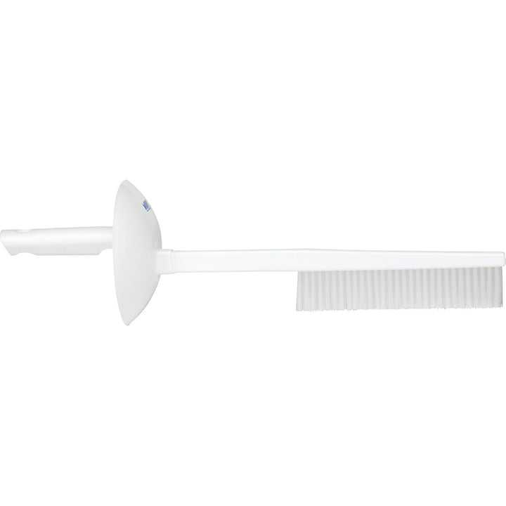 Veiligheidsborstel polyester vezels, medium 500 x 60 x 11 mm, Ø145mm 4184 Weiss, 4184 Weiss