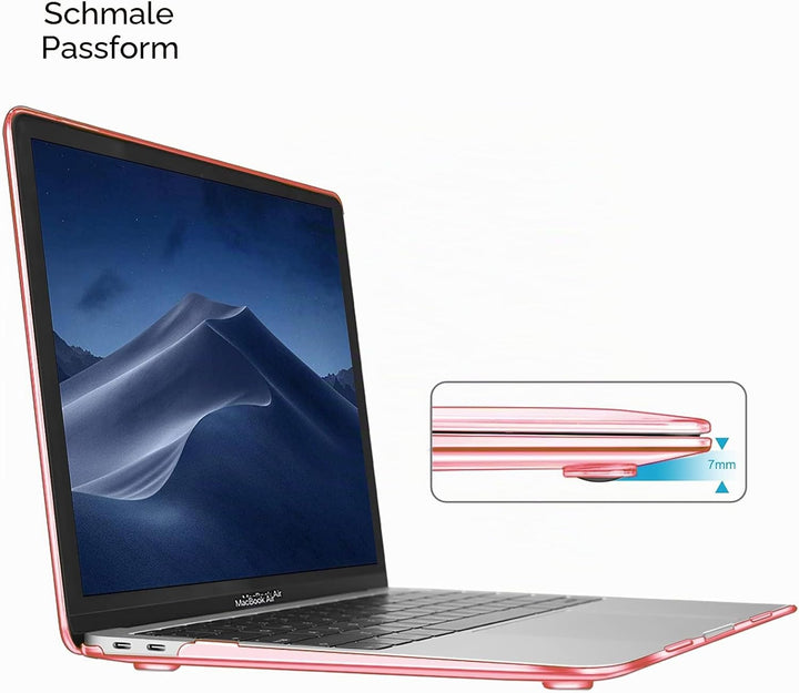 Fintie Hülle kompatibel mit MacBook Air 13 (2018-2020 Version) A2337(M1)/A2179/A1932, Ultradünne Har
