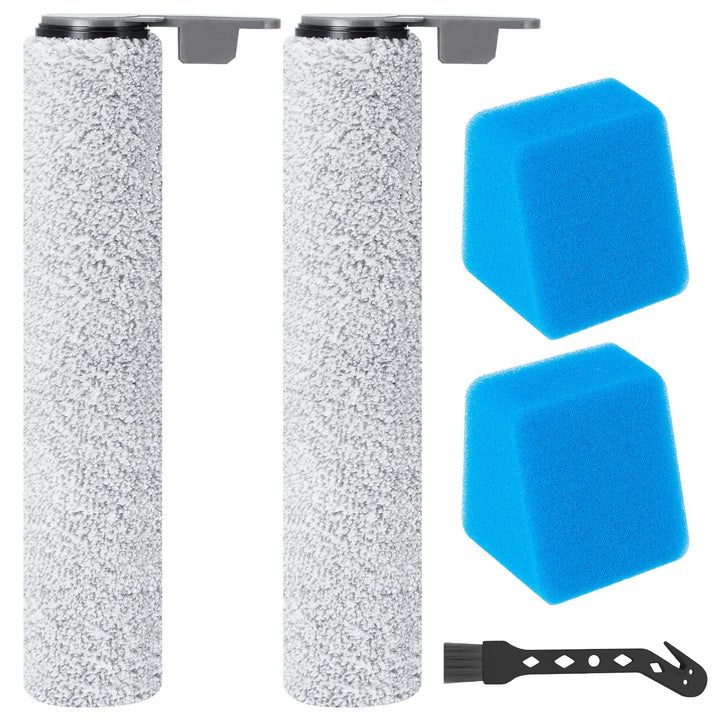 Rollenbürste Filter Zubehörset nur für JONR ED12 Pro Nass Trockensauger Ersatzteile Enthalten 2 Bürs