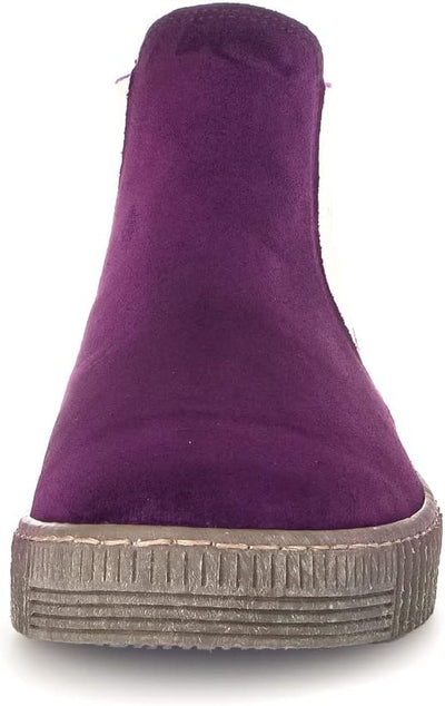 Gabor Damen Chelsea Boots, Frauen Stiefeletten,Wechselfussbett,Best Fitting 37.5 EU Violett Dark Orc