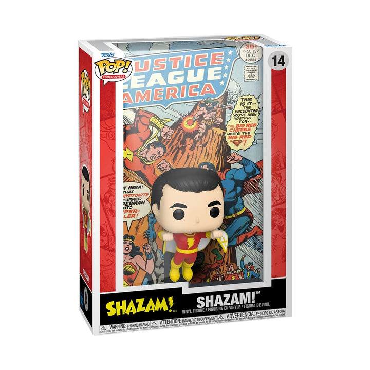 Funko Pop! Comic Cover: DC - Shazam - Vinyl-Sammelfigur - Geschenkidee - Offizielle Handelswaren - S