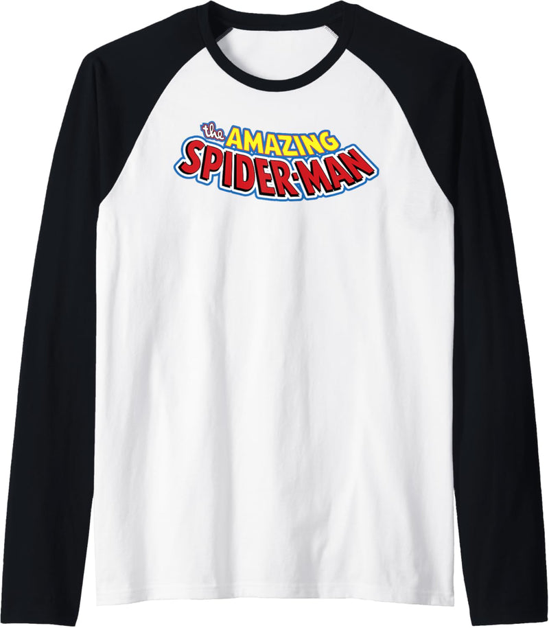 Marvel Avengers The Amazing Spider-Man Title Logo Raglan