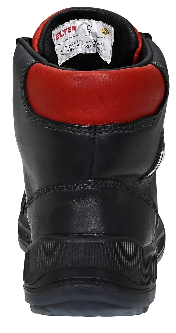 ELTEN Sicherheitsschuhe DELUXE GTX Mid ESD S3 CI, Herren, Leder, Stahlkappe, leicht, sportlich, Schw