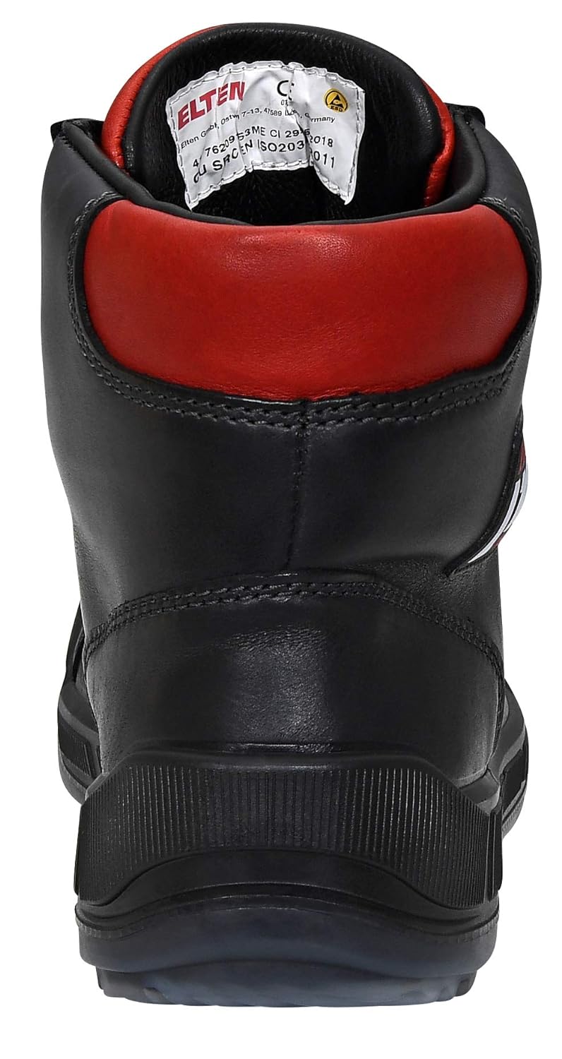 ELTEN Sicherheitsschuhe DELUXE GTX Mid ESD S3 CI, Damen und Herren, Leder, Stahlkappe, leicht, sport