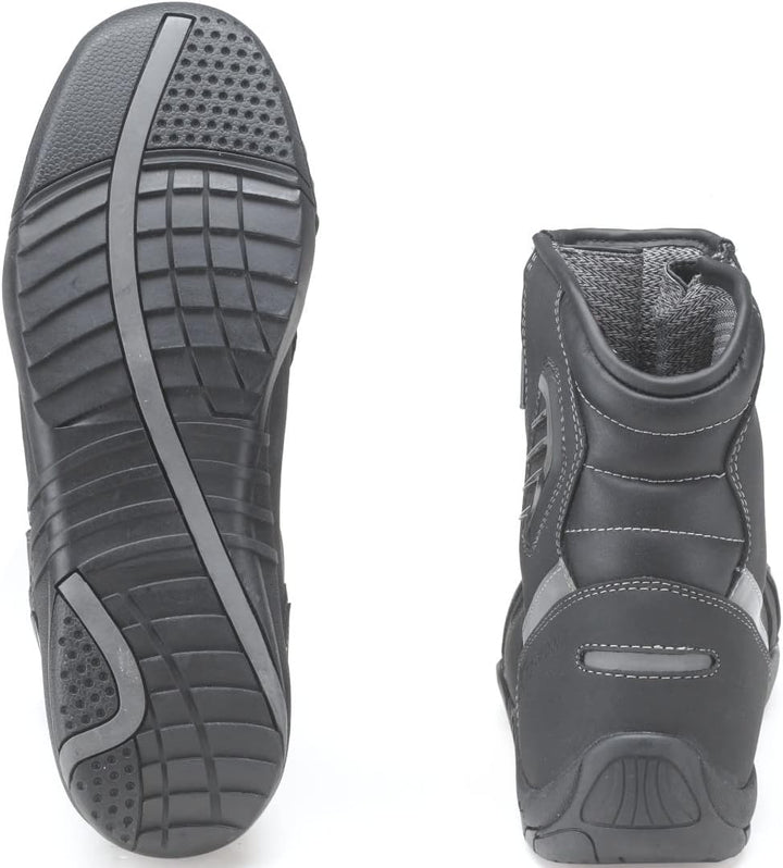 Kochmann Avus wasserdichte Motorradstiefel, schwarz, 45 Schwarz 45 EU, Schwarz 45 EU