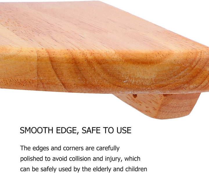 BESPORTBLE 23 cm Holz Eckregal Fächerförmige Ecke Schwimmbrett Veranstalter Display Lagerung Wandreg