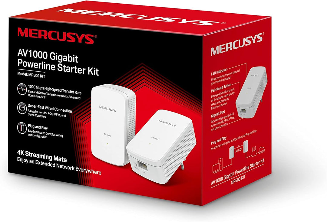 MERCUSYS MP500 KIT 1000 MBit/s