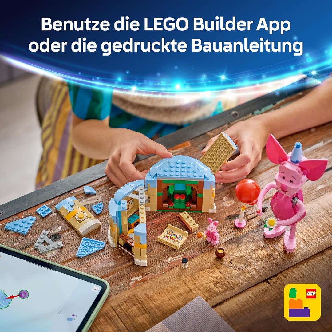 LEGO | Disney Ferkels Geburtstagsspass - Spielzeug mit niedlicher Tierfigur, Geburtstagskuchen & Sam