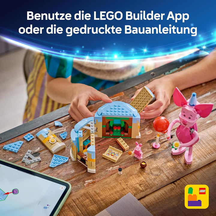 LEGO | Disney Ferkels Geburtstagsspass - Spielzeug mit niedlicher Tierfigur, Geburtstagskuchen & Sam