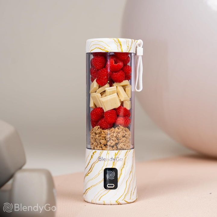 BlendyGo 3 Tragbarer Mixer, Blender, Mini Standmixer, 550 ml, Smoothie maker, Mixer smoothie maker t