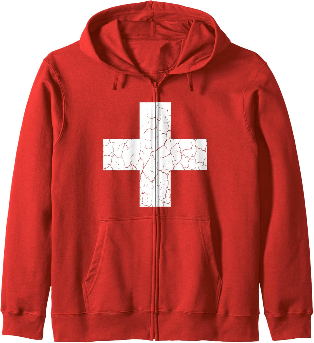 Schweizer Flagge Schweiz Kapuzenjacke