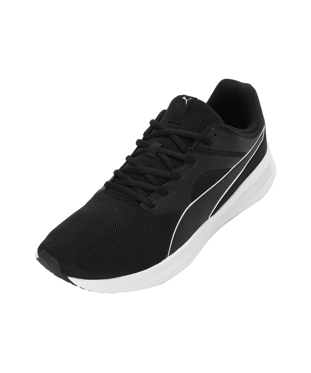 PUMA Unisex Transport Laufschuh 40.5 EU Puma Black Puma White, 40.5 EU Puma Black Puma White