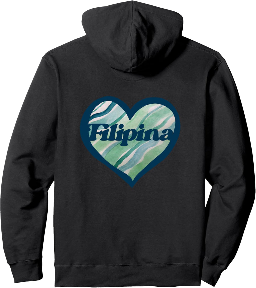 Filipina Proud Filipino Pinay design Philippines Pullover Hoodie