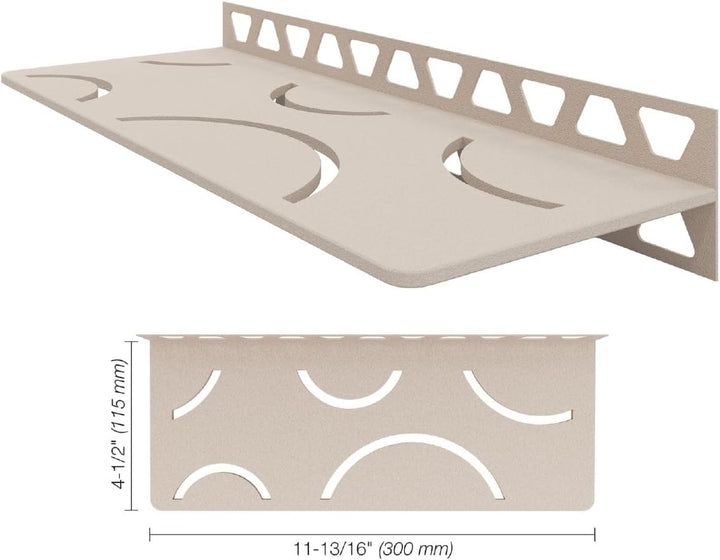 Schlüter SHELF-W-S1 Curve Creme, Creme