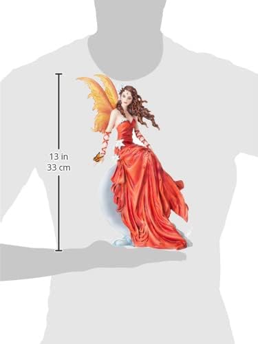 Nemesis Now Figurine 24cm Red Crimsonlily Nene Thomas Figur, 24 cm, Rot, 21,5