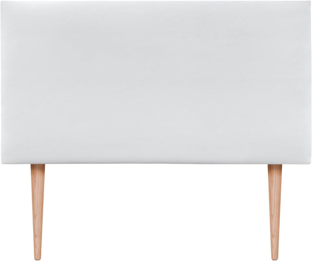 DHOME Kopfteil aus Kunstleder oder Stoff AQUALINE Glatt mit Beinen Kopfteil gepolstert Luxusbett Kop