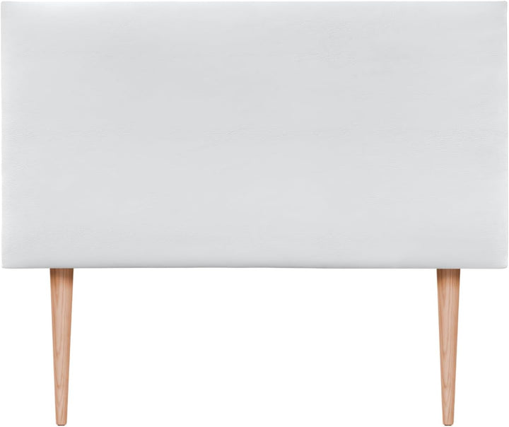 DHOME Kopfteil aus Kunstleder oder Stoff AQUALINE Glatt mit Beinen Kopfteil gepolstert Luxusbett Kop
