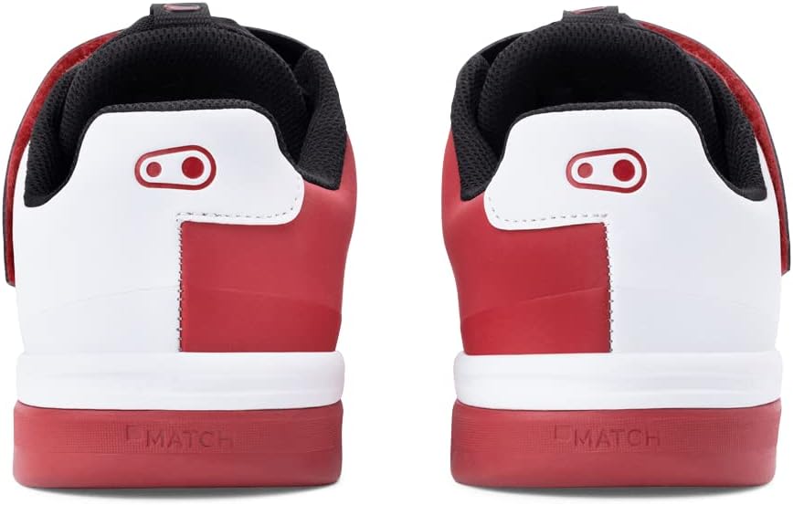 Crank Brothers Unisex Stamp Speed Lace Fahrradschuhe 29 EU Rot Schwarz Weiss, 29 EU Rot Schwarz Wei&