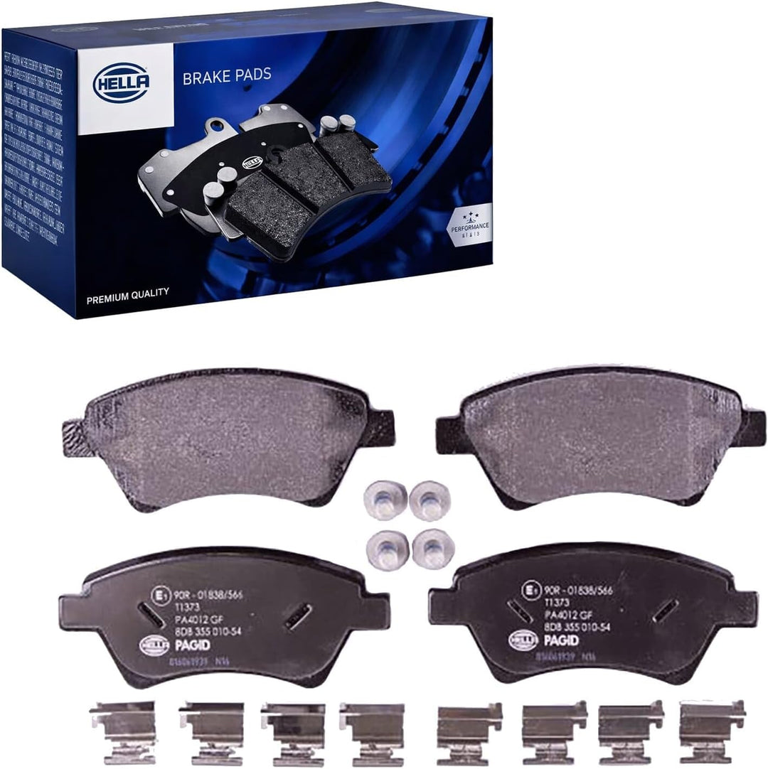 HELLA PAGID 8DB 355 010-541 Bremsbelagsatz - T1373 - Dicke/Stärke: 18.1mm - Bremssystem: Bosch - nic