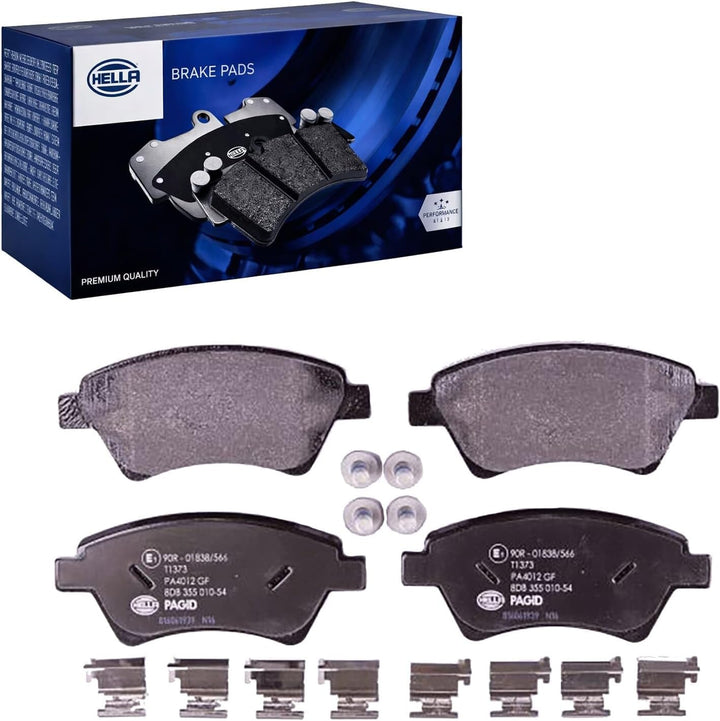 HELLA PAGID 8DB 355 010-541 Bremsbelagsatz - T1373 - Dicke/Stärke: 18.1mm - Bremssystem: Bosch - nic