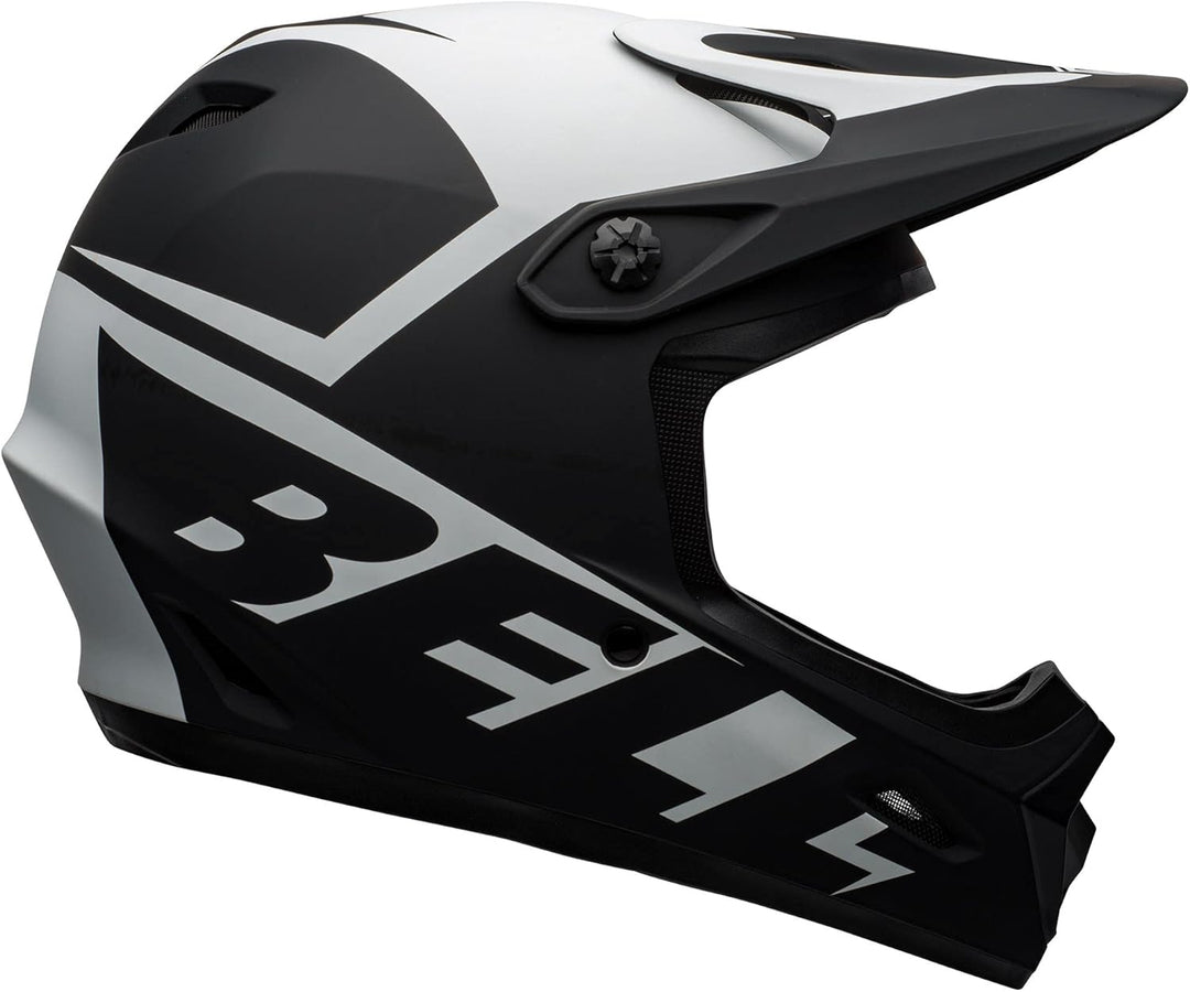 BELL Transfer DH Fahrrad Helm schwarz/weiss 2021 XXL, XXL