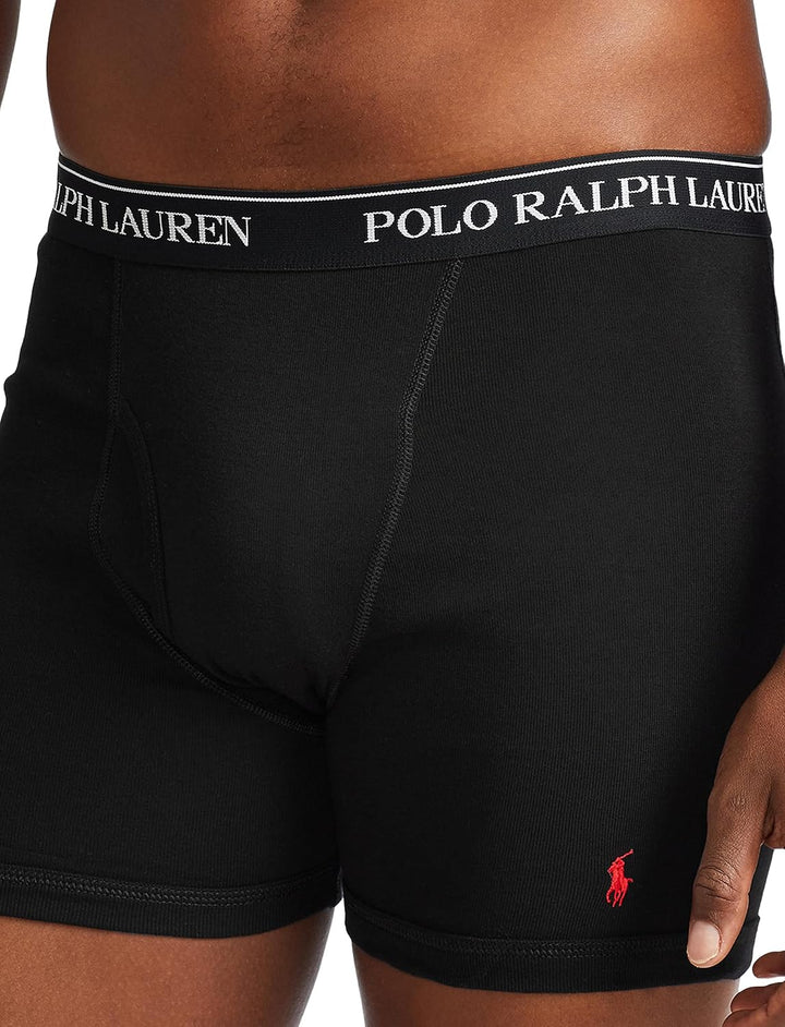Polo Ralph Lauren Herren Baumwolle mit Klassischer Passform Boxershorts (3er Pack) XXL Polo Schwarz/
